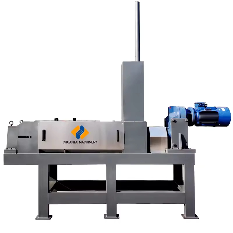 Cow dung dewatering machine