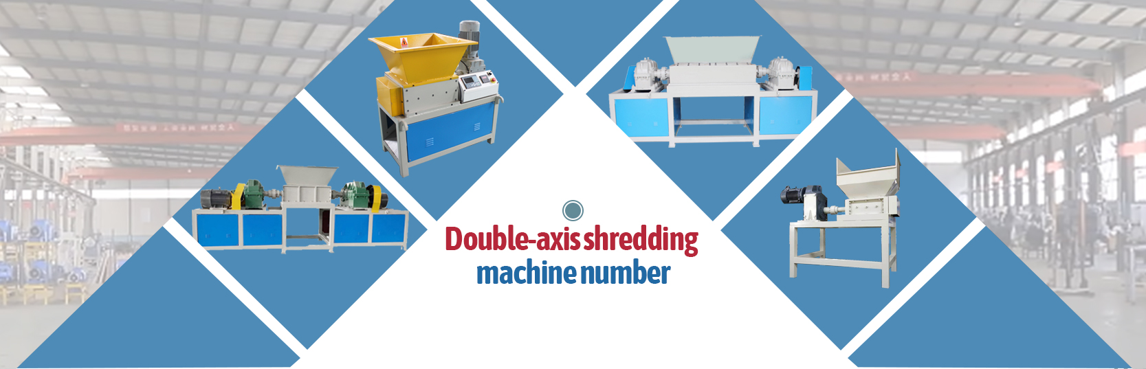 dual shaft shredder machine